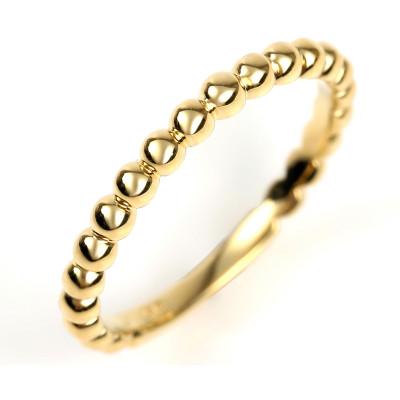 ふるさと納税 富士川町 K18 ボールデザインリング　R3999-Y #6 |  | 02