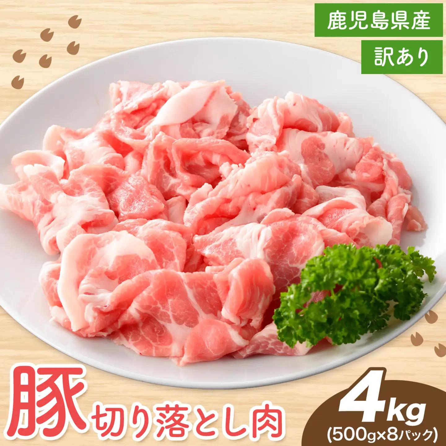 豚肉 切り落とし 500g×8P 豚肉
