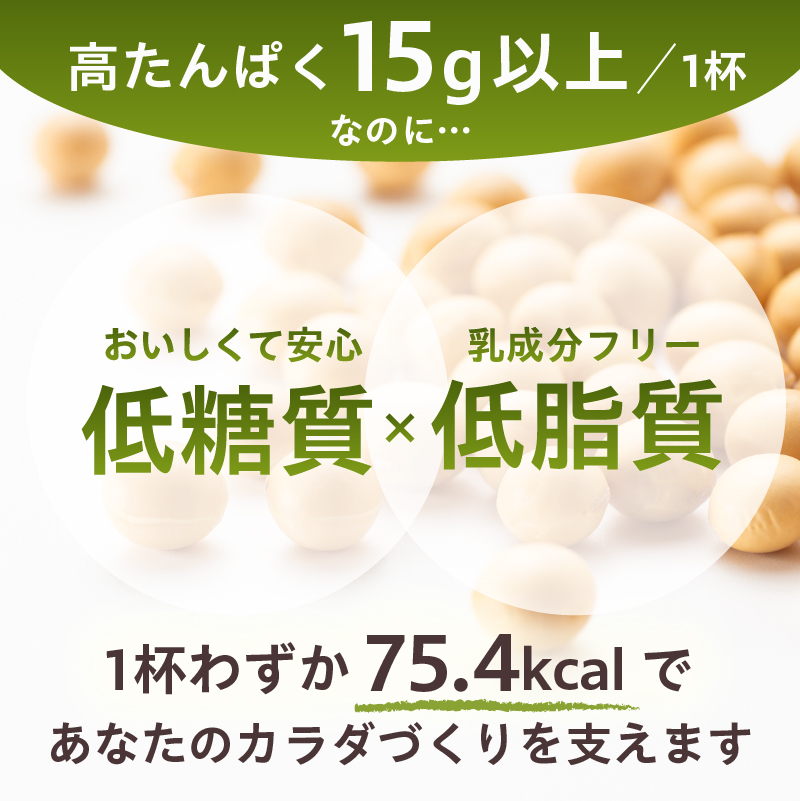 【定期便】MAKE BALANCE ソイプロテイン 抹茶（3か月連続お届け）　0105-007-1【プロテイン 腸内環境 植物性乳酸菌 健康食品 栄養補助】