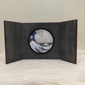 江戸表具　禅屏風（ZEN-BYOBU)障子　M