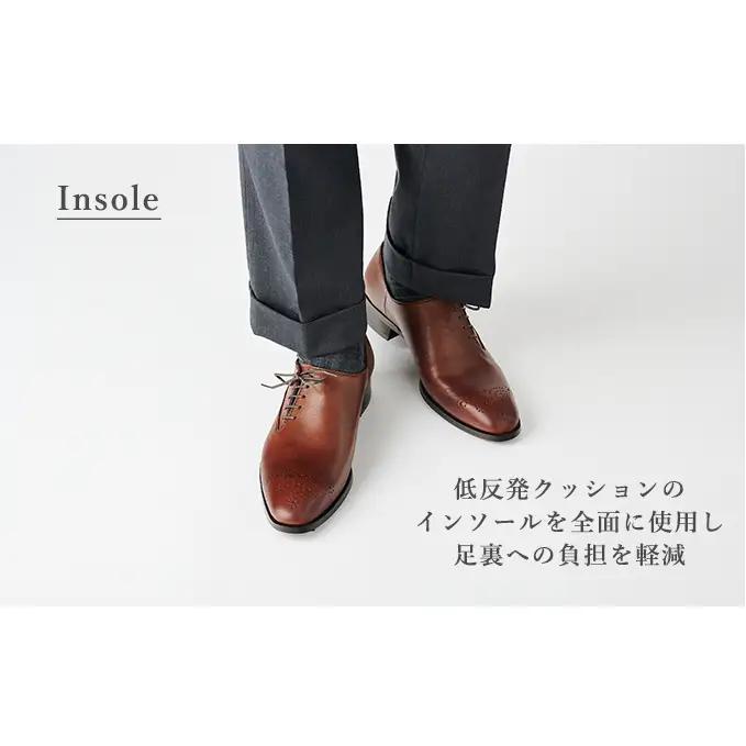 YAMATOism ヤマトイズム 牛革ビジネスシューズ 紳士靴 YAP102（ブラウン）【ファッション・靴・シューズ・革製品・革靴】 光沢感 25.0cm