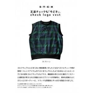 【ANTIQUA GOLF×STCH/アンティカ】ベスト(ZST-00026-30-F)【1595399】