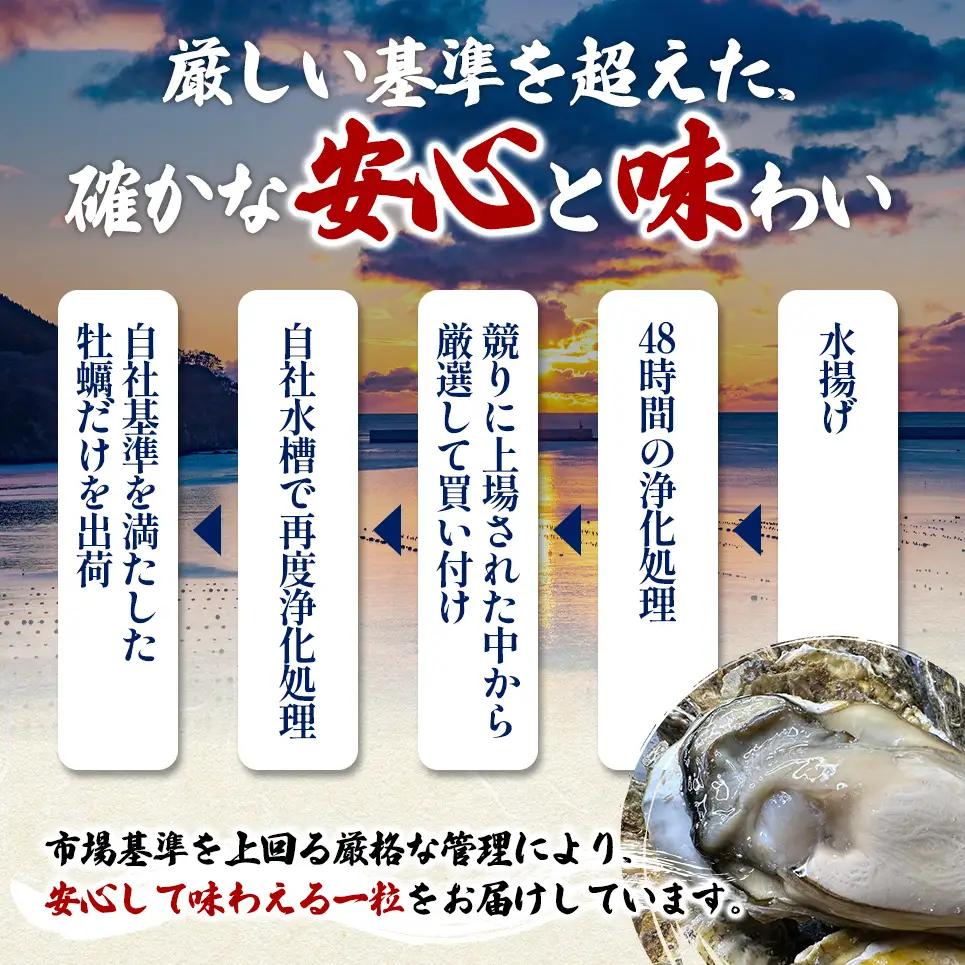 殻付き 牡蠣 3Lサイズ 30個 【光輝】 生食用 マルえもん 牡蠣