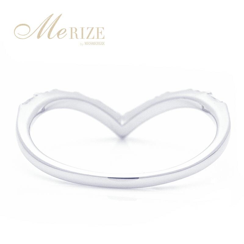 指輪 天然ダイヤ 0.3ctup Yvette【K18ホワイトゴールド】r-301（KRP）M42-1410