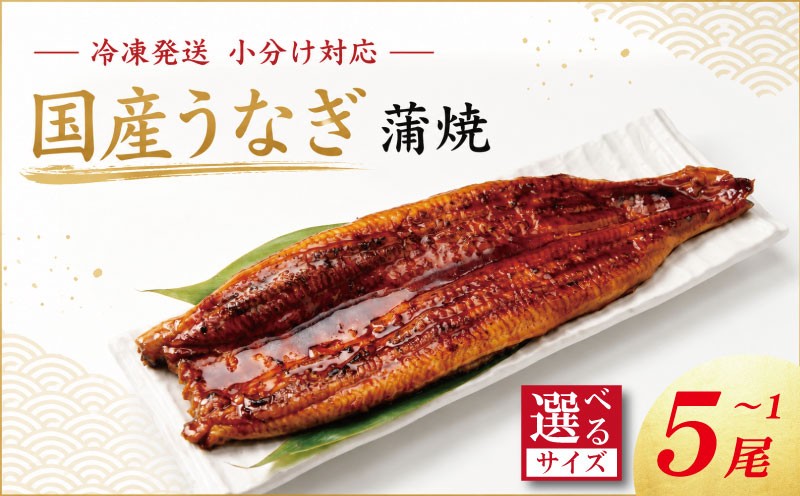 
                  うなぎ 蒲焼 国産 選べるサイズ 1尾～5尾 《 腹のみ / 背のみ 選択可能！》 鰻 ウナギ 蒲焼き 国産うなぎ 国産鰻 うなぎ蒲焼き 冷凍 土用 丑の日 父の日 小分け 徳島 魚市場 【GW・シルバーウィーク・お盆・年末年始 の指定日は不可】
                