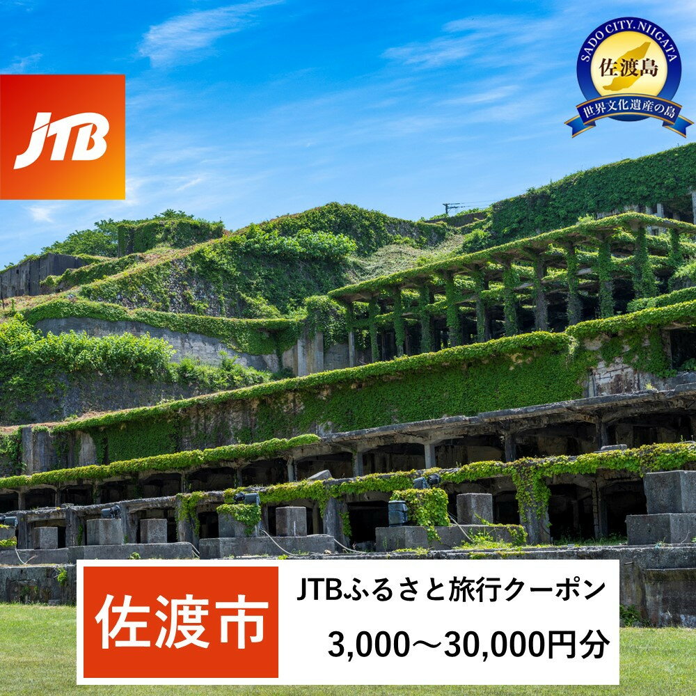 【ふるさと納税】【佐渡市】JTBふるさと旅行クーポン（Eメール発行）（3,000円分～30,000円分）