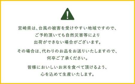 ＜令和7年産「宮崎県産ヒノヒカリ(無洗米)」5kg×2袋+2kg 計12kg＞2025年11月上旬以降順次出荷【c557_ku_x12】 米 ヒノヒカリ コメ 無洗米