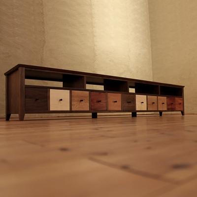 ふるさと納税 大川市 テレビボード　Tongari 11wood-wa　大川市　ウォールナット　WAプラスのTV台 |  | 01