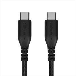 Owltech(オウルテック) 断線に強く柔らかい USB タイプC to Cケーブル 2m ブラック OWL-CBA4CC20-BK 【 ケーブル 家電 神奈川県 海老名市 】