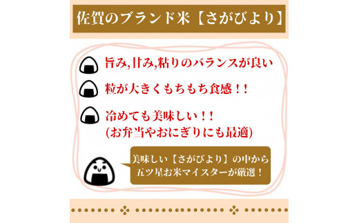 CI598　「特選さがびより」精米9kg