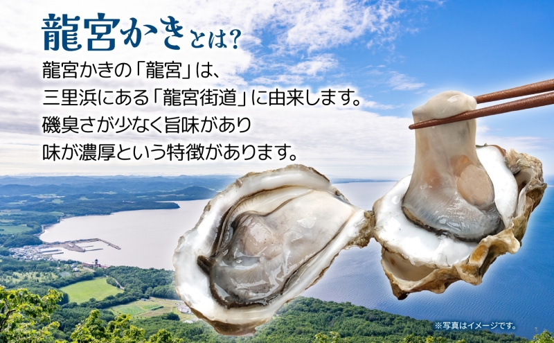 北海道 サロマ湖産 龍宮牡蠣 4kg（ 2年物 殻付き カキ ）カキナイフ付 牡蠣 海鮮 魚介 国産 貝付き 生牡蠣 生食 焼き牡蠣 蒸し牡蠣 冷蔵 産地直送 オホーツク