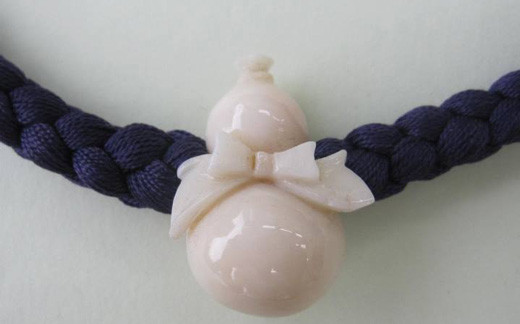 
                  珊瑚職人館の珊瑚の羽織紐16
                