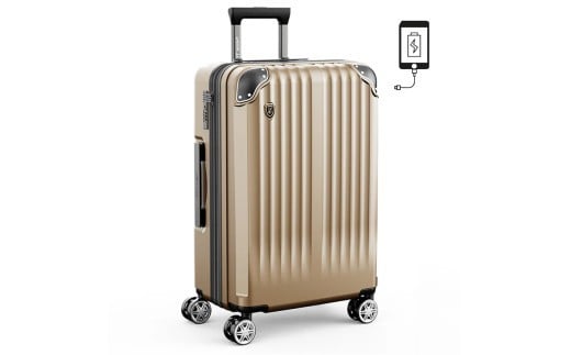 
                  NEWTRIP0201p　スーツケース　シャンパンゴールド　Sサイズ　
                