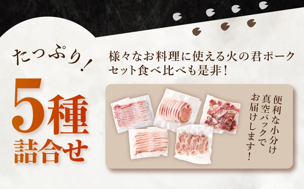 熊本県産 火の君ポーク 詰合せ