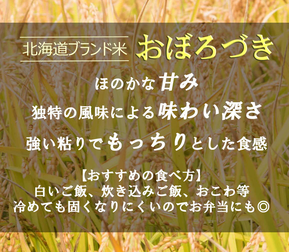 【有機質肥料・低農薬】こだわりの北海道ブランド米 おぼろづき10kg 《厚真町》【あつま河村農場】［AXAJ001］