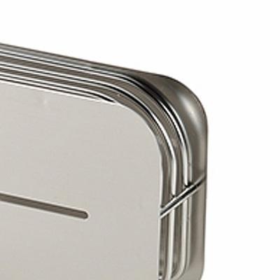 ふるさと納税 三条市 [ハナウタ] おしゃれなステンレス製キッチン用品 包丁スタンド シルバー キッチン【012P008】 |  | 02
