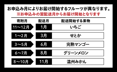 「人気くだもの定期便」全5回 旬 フルーツ 果物