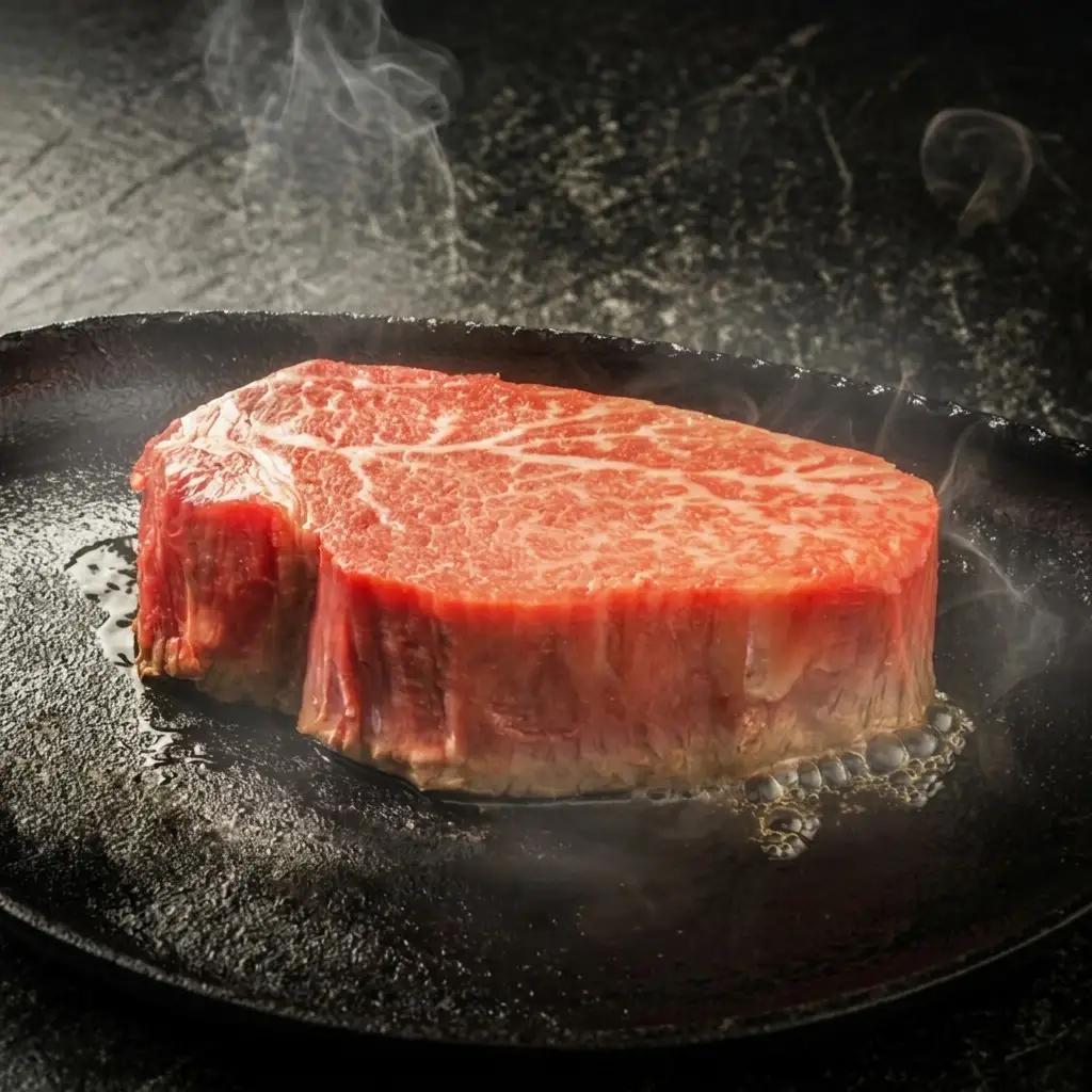 A5等級 黒毛 和牛 食べ比べセット/ 肩ロース うす切り 1kg、 サーロインステーキ 200g×2枚、 ヒレステーキ 200g×2枚  岡山県産 和牛
