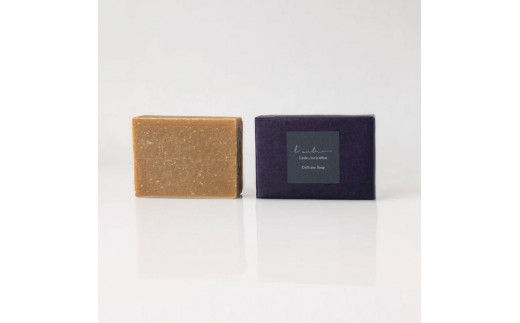 L’aube Delicate Soap + Soap Net／デリケートソープ 1個(100g)+ソープネット バーム油不使用 手作業｜沖縄　那覇市　美容 ボディケア 固形石鹸 石鹸 スキンケア 洗