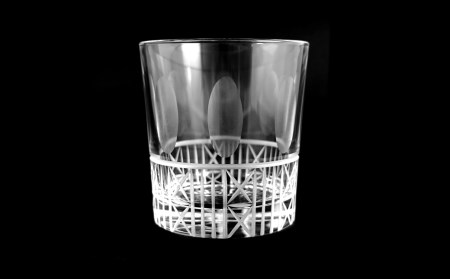 浅草切子 Bar’s Glass「ブリティッシュ オールド」2個セット 化粧箱入り