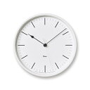 【ふるさと納税】RIKI STEEL CLOCK［電波時計］/ホワイト（WR08-24 WH） レムノス Lemnos 時計　【装飾品 民芸品 工芸品 伝統技術 インテリア】　お届け：※申込状況によりお届け迄1～2ヶ月程度かかる場合があります。