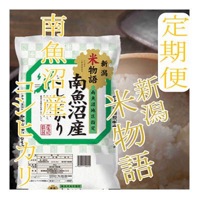 ふるさと納税 南魚沼市 【発送月固定定期便】【米物語●10Kg】南魚沼産コシヒカリ全3回