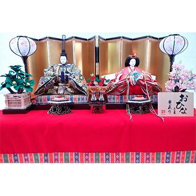 ふるさと納税 小野市 親王　京九番「亀甲地に桐花紋」　毛氈飾り