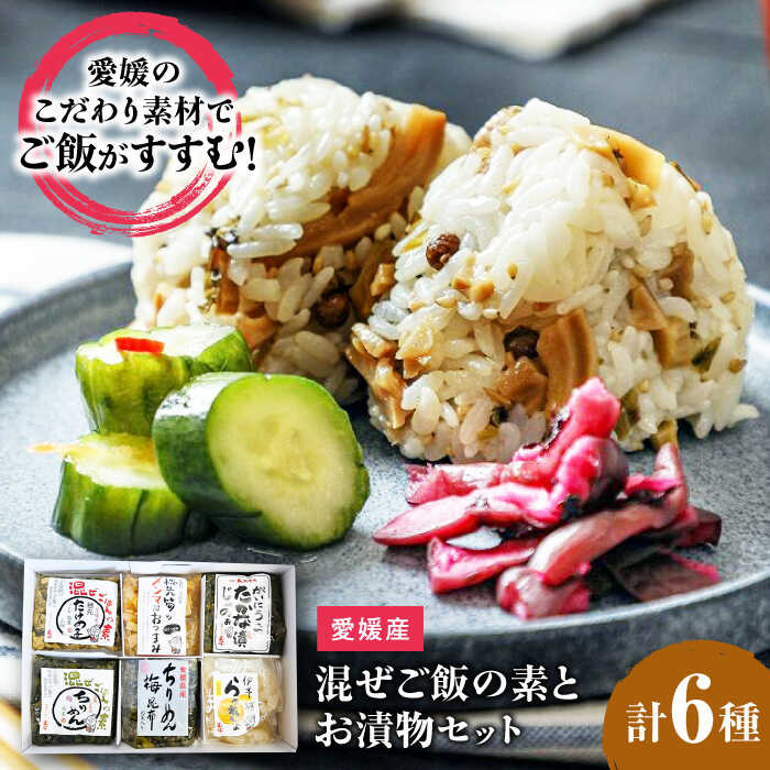 【ふるさと納税】 混ぜご飯の素 お漬物 セット | 人気 おすすめ ランキング おいしい 和食 料理 おかず 大洲市/(有)玉井民友商店[AGBY006] 20000 20000円 以下