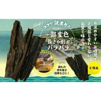 ふるさと納税 浦河町 【訳あり】日高カット昆布 100g×4P[48-1443] |  | 01