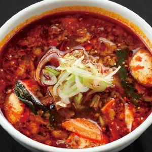 やたら売れてる焼肉屋の旨辛カルビスープ 300g×5パック FZ23-628