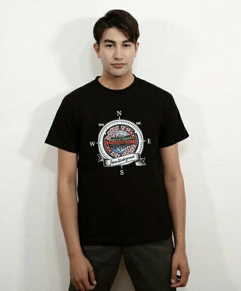 【ふるさと納税】富士宮市 マンホールTシャツ (黒) : Mサイズ　マンホール デザイン Tシャツ ふるさと納税 ふるさと 送料無料 静岡県 富士宮市