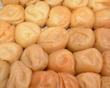 【ギフト用】高級南高梅はちみつ梅・しそ漬梅計1kg入 紀州塗箱 網代模様仕上