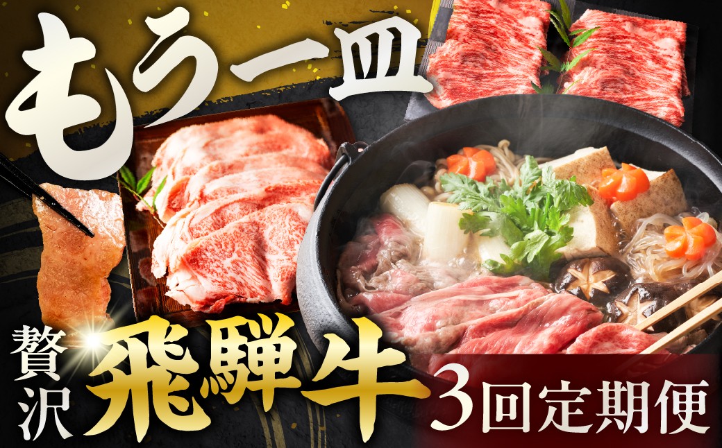 
                  ＜8月から寄附額改定＞【定期便】贅沢 飛騨牛 もう一皿 定期便 3回お届け 計2.8kg ｜ すき焼き しゃぶしゃぶ 焼肉 切り落とし ｜ 赤身 肩ロース 上カルビ ｜ 飛騨岐阜人 岐阜県 飛騨市 お肉 肉 切落し 炒め物 定期 毎月 定期便 国産 牛肉 3か月 飛騨牛 お楽しみ定期便 おすすめ 毎月定期便 3回定期便 赤身肉 赤身牛肉 切り落とし肉 切り落とし牛肉
                