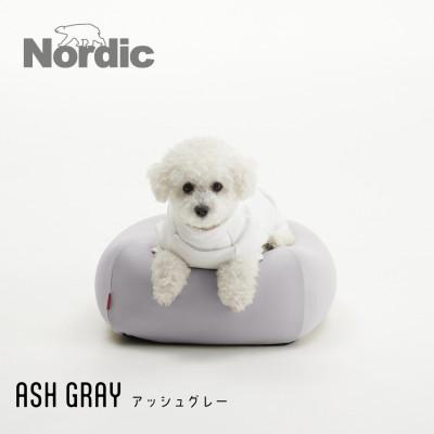 ふるさと納税 岡崎市 【ハナロロ】 ビーズクッション ペットクッションSカバー付 30L(アッシュグレー)