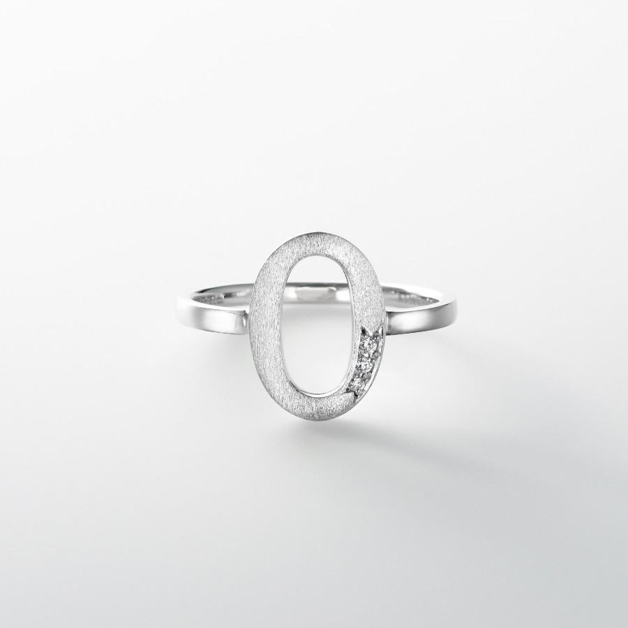 ＜nokim＞K14WG ダイヤモンド リング hajimari　diamond ring KNR-19WG