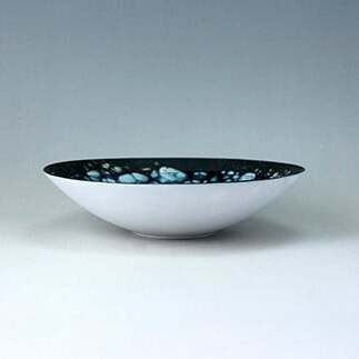 やま平窯元 泡 ボウル 18cm Black A25-369_イメージ3