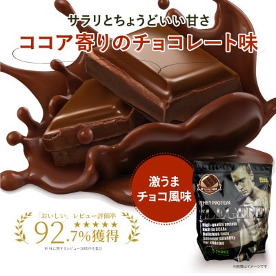 ビーレジェンド WPCプロテイン 激うまチョコ風味 900g×2袋セット