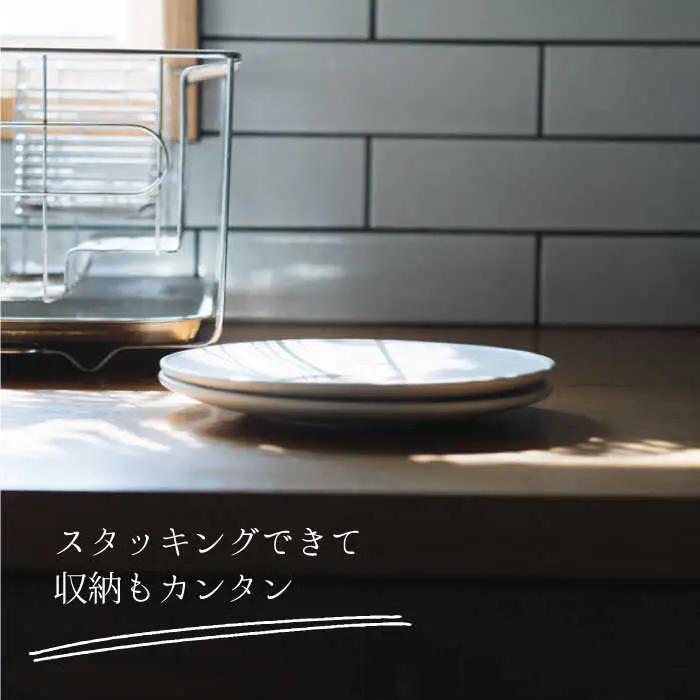 【波佐見焼】デルフト皿 プレート 18cm 白マット釉 2枚セット 食器 皿 【イロドリ】 [KE25] 波佐見焼