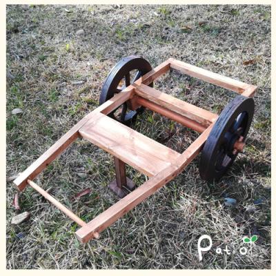 ふるさと納税 小牧市 荷車のプランターオブジェ ガーデニング雑貨[161P09] |  | 02