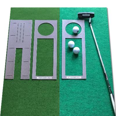 ふるさと納税 高知市 ゴルフ・2枚組パターマット(各30cm×3m)・標準SUPER-BENT&amp;高速EXP【AG058】