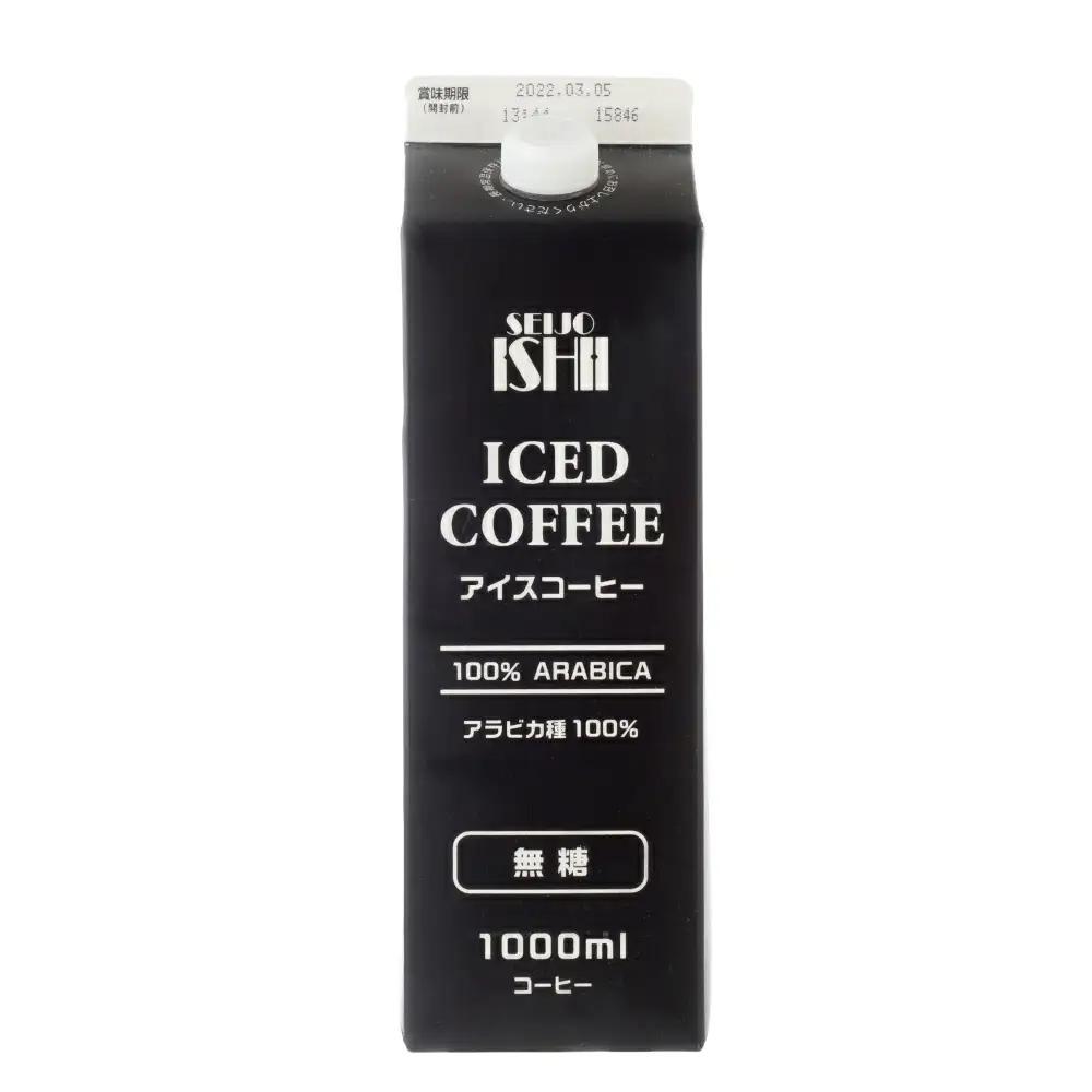 【定期便】成城石井 アイスコーヒー 無糖 1000ml×12本【3か月定期便】 株式会社利他フーズ 滋賀県 東近江市 D-H06 アイスコーヒー 定期便 無糖 1000ml 12本 ネルドリップ アラ