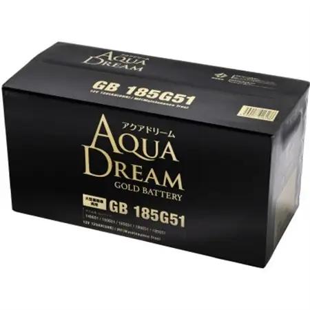 AQUADREAM GOLD 自動車始動用バッテリー 大型業務車両用  185G51 1個_家電製品 アウトドア・カー用品  _【配送不可地域：沖縄県】【1608313】