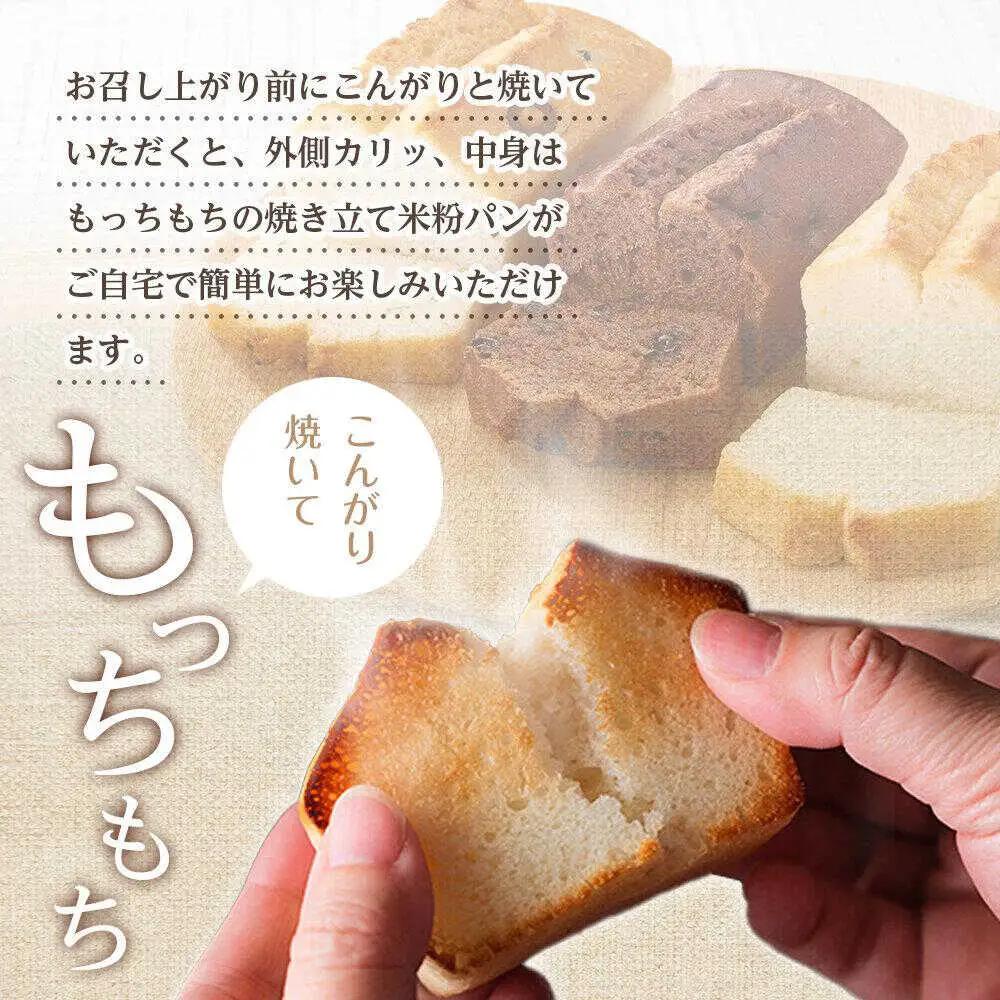 グルテンフリー 米粉パンの3種 計6本 食べ比べセット[BACW009]パン