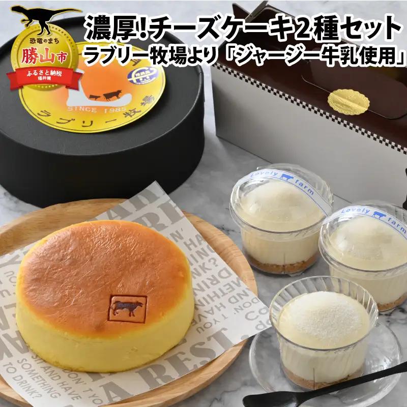 チーズケーキ ジャージー牛乳 2種セット チーズケーキ