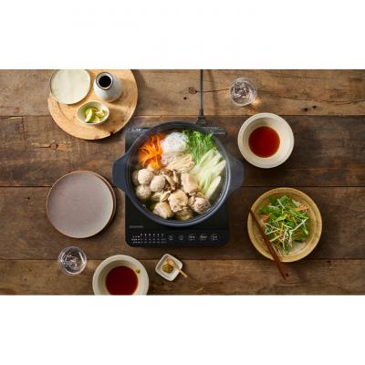 ふるさと納税 大河原町 IHクッキングヒーター 鍋セット IHKP-T39124-B ブラック1400W[53751924] |  | 02