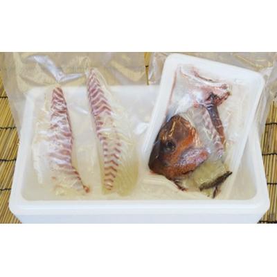 ふるさと納税 愛南町 朝〆直送!愛南町産 真鯛さしみ用切り身(400g+アラ付き) |  | 02