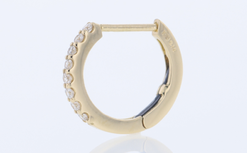 アルカンシェル K18YGダイヤピアス（計 0.20ct） J098