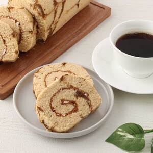 マツシタ洋菓子店の珈琲ロールカステラ（1本）コーヒー風味 スイーツ 焼き菓子 洋菓子 おやつ【R00078】