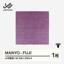 【ふるさと納税】 【山形緞通】MANYO - FUJI (M) [oc-myfum]