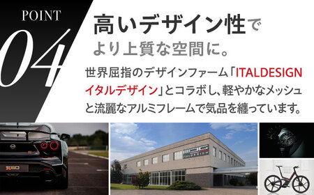 【レッド】オフィスチェア オカムラ 【コンテッサセコンダ ホワイトボディタイプ】 【株式会社オカムラ】[AKAA012-9]